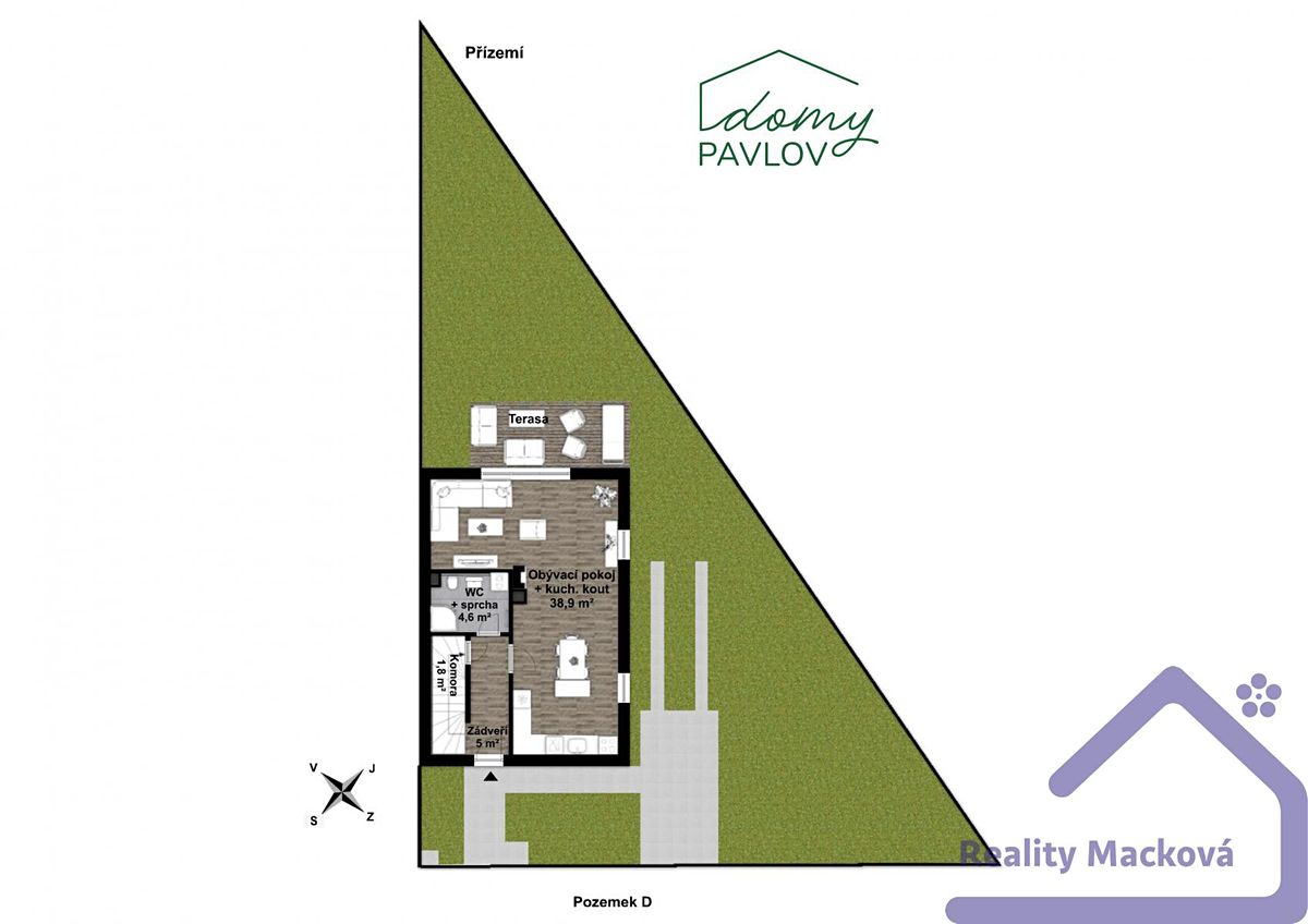 Prodej projektu na klíč 103 m², pozemek 274 m² – fotografie 2