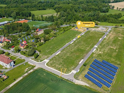Prodej  stavebního pozemku 886 m²