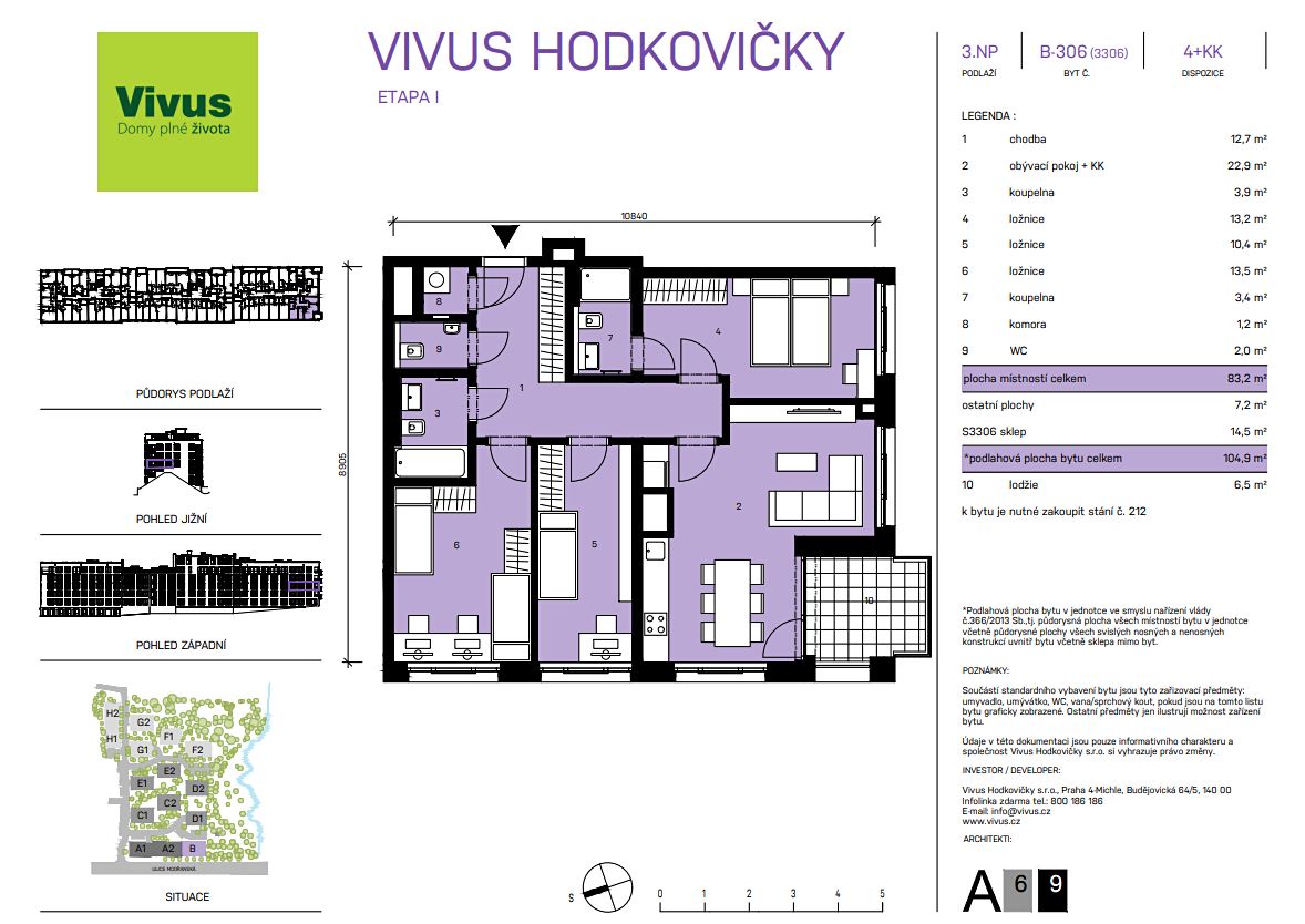 Prodej bytu 4+kk 105 m² – fotografie 2