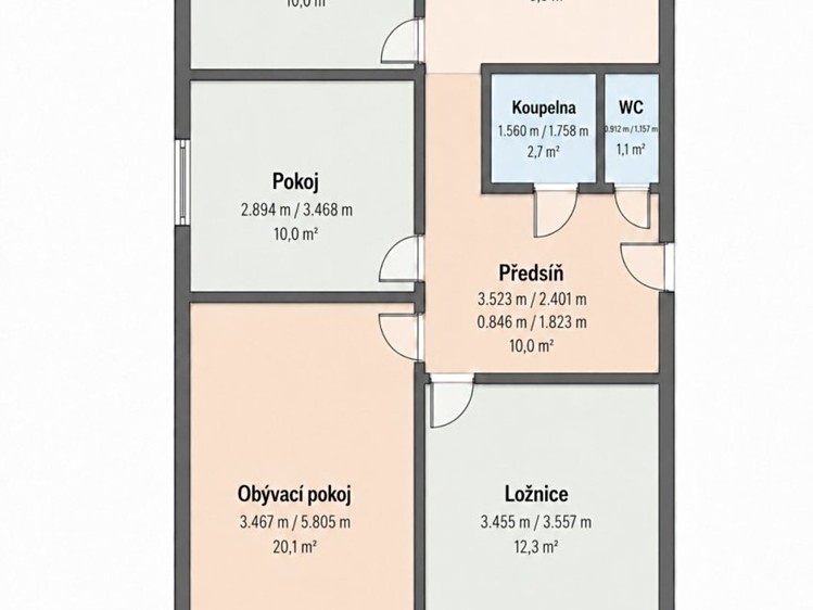 Квартира 4+1 на продаж, 76 м² (25 з 31)