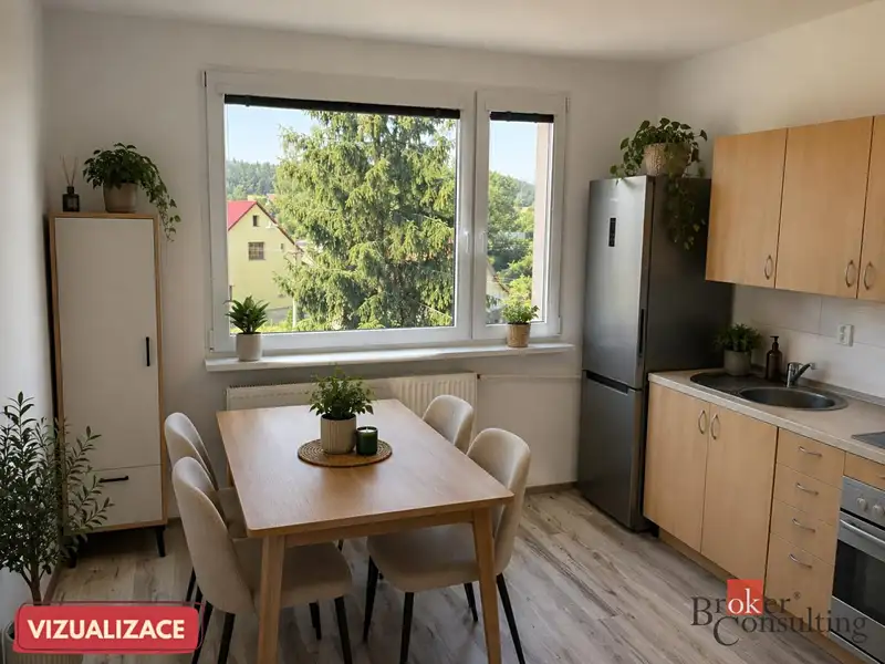 Pronájem bytu 1+1 38 m², Cvikov – náhled fotky 2