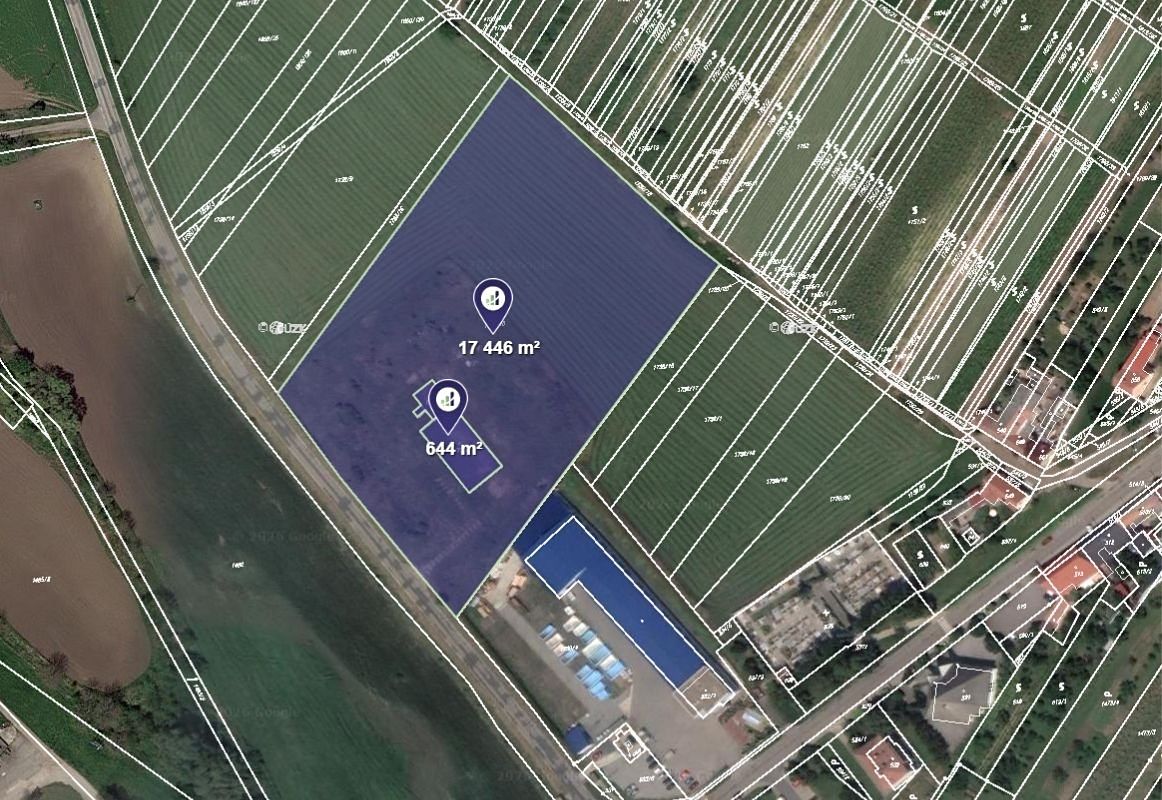Prodej komerčního pozemku 18090 m², Starý Poddvorov – fotka 1 z 3