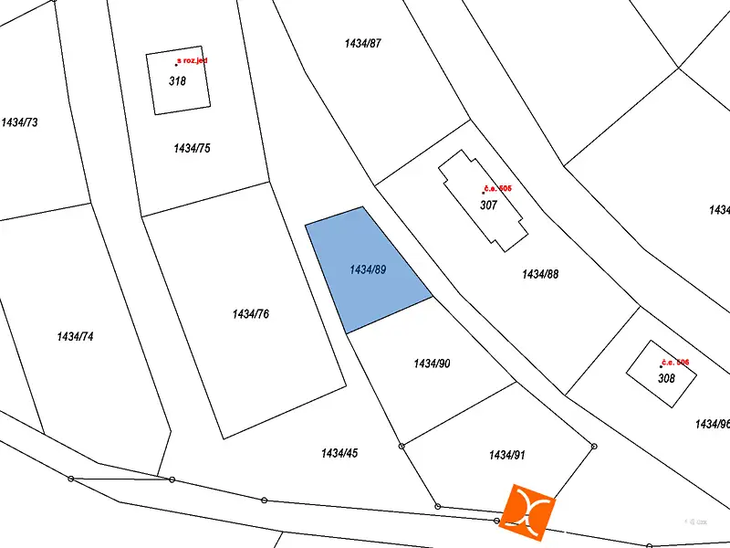Prodej stavebního pozemku 314 m², Václavov u Bruntálu – náhled fotky 2