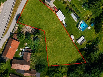 Prodej  stavebního pozemku 1 075 m²