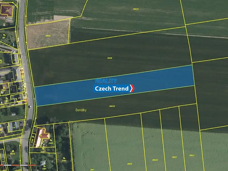 Prodej stavebního pozemku 920 m², Štěpánov – náhled fotky 1