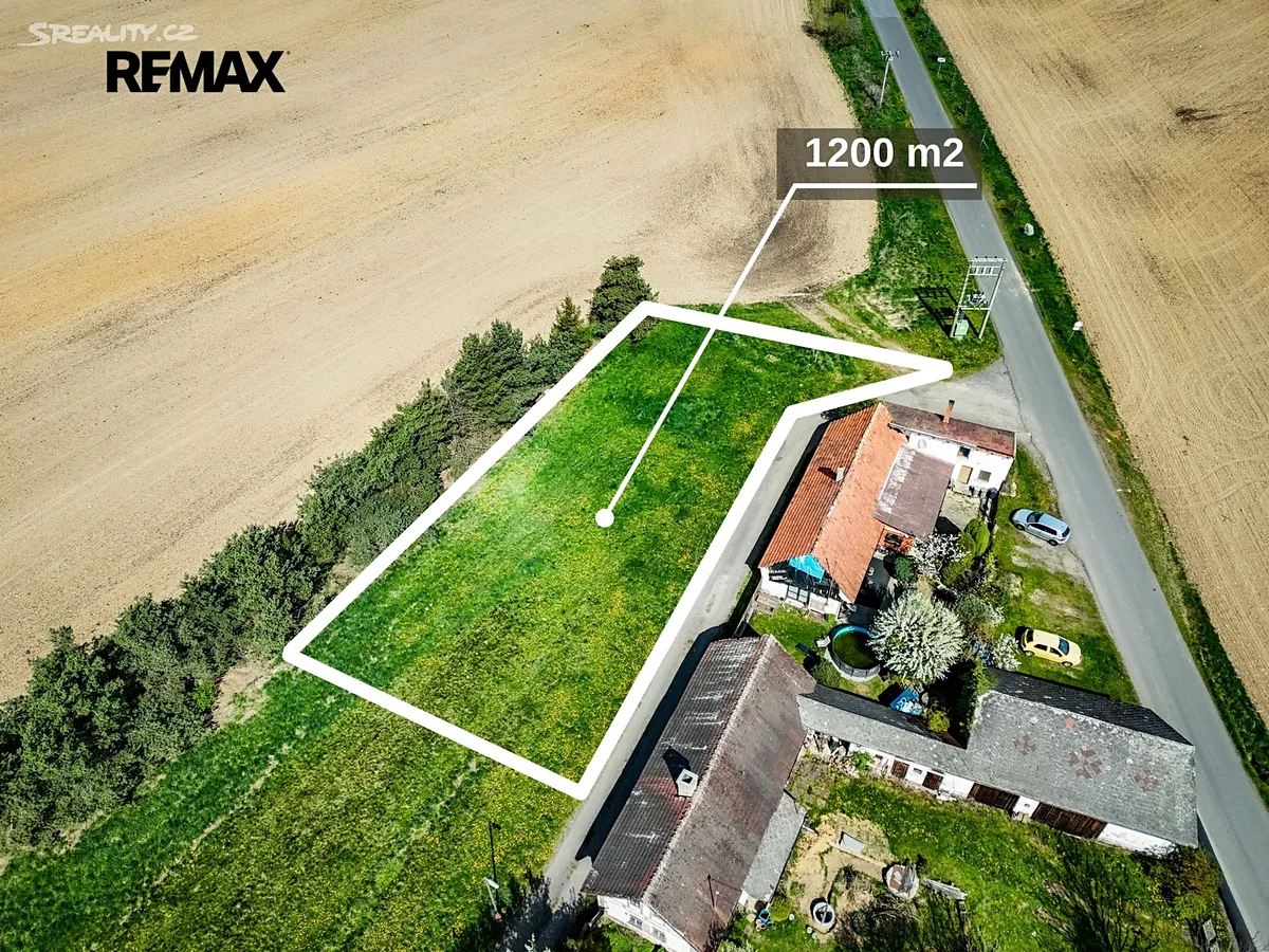 Prodej stavebního pozemku 1200 m² - Widok 2