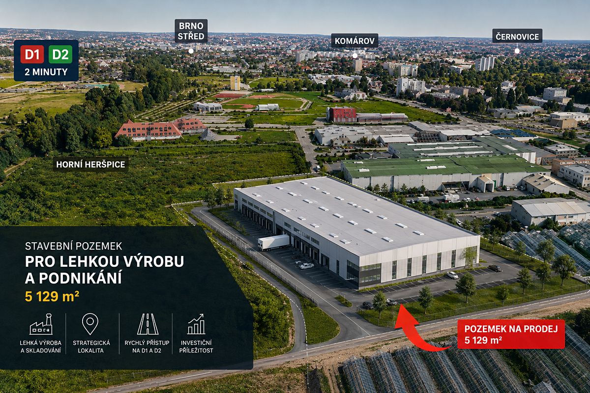 Prodej komerčního pozemku 5129 m² – fotografie 3