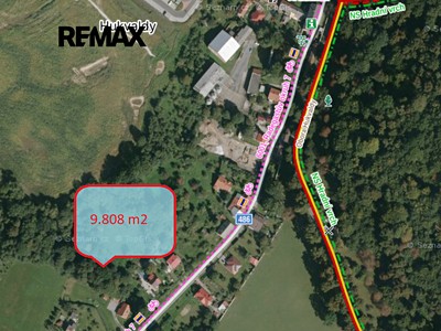 Prodej  stavebního pozemku 9 808 m²