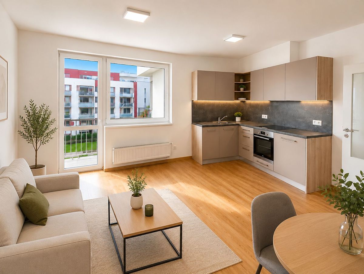 Pronájem bytu 1+kk 37 m²