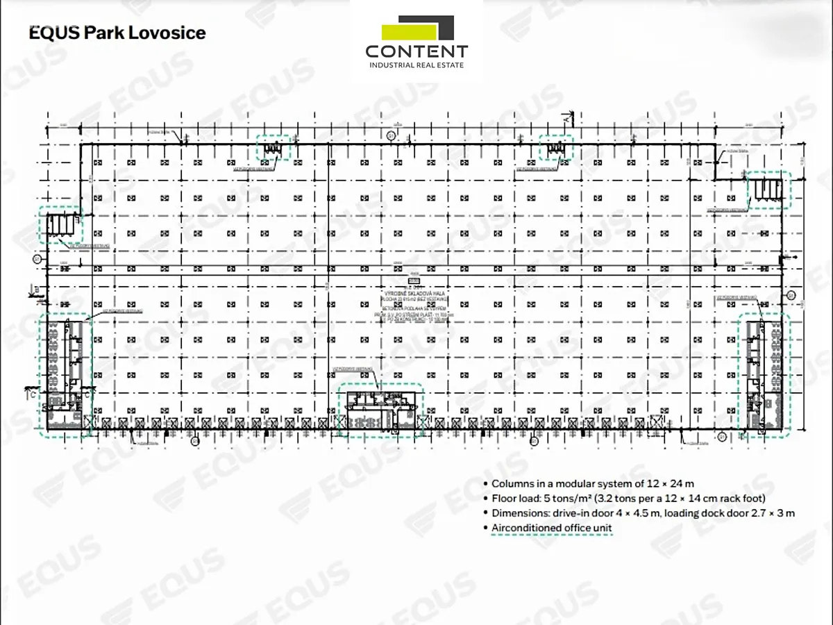 Pronájem výrobní haly, prostoru 10000 m² – pohled 6