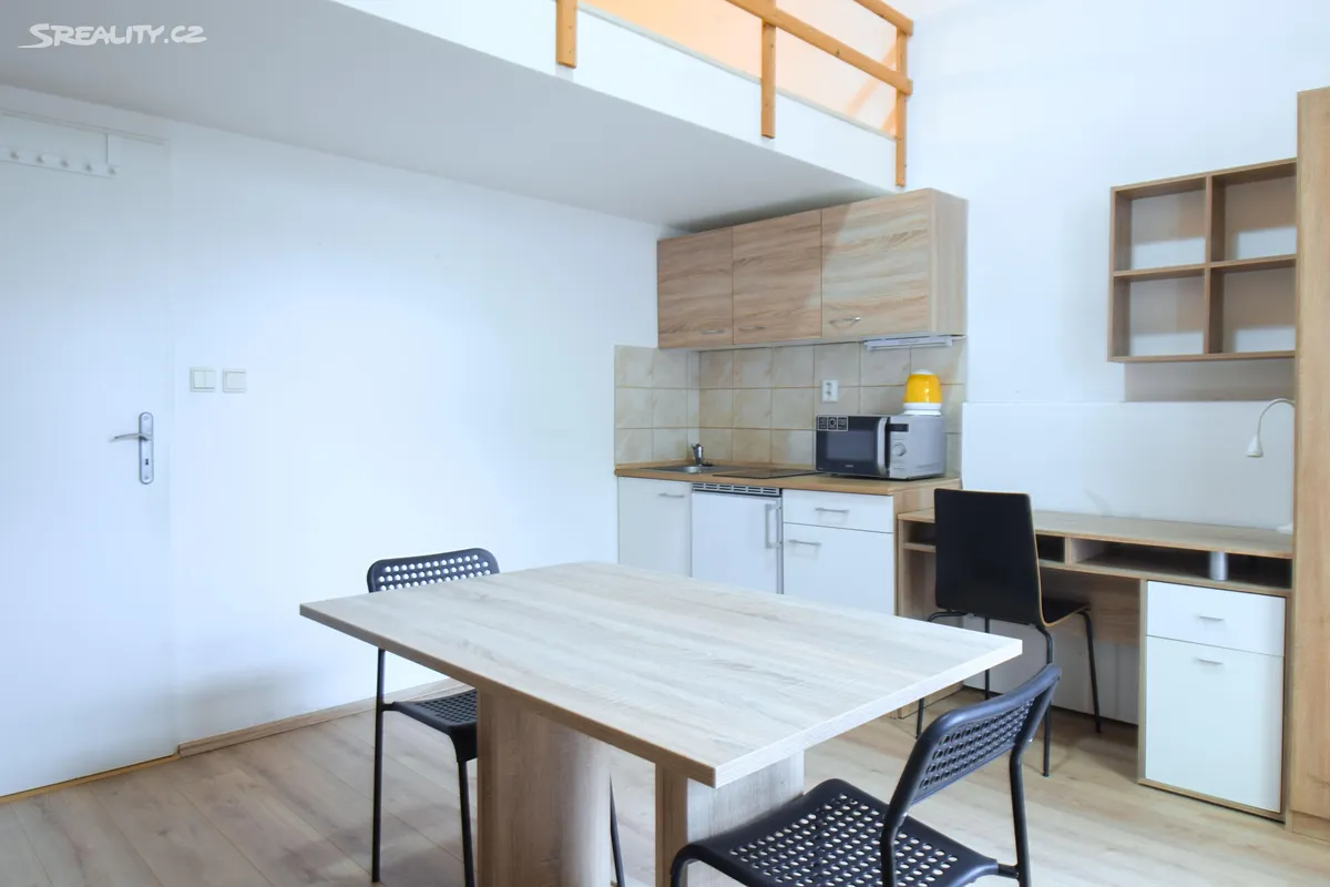 Pronájem bytu 1+kk 20 m² – pohled 2