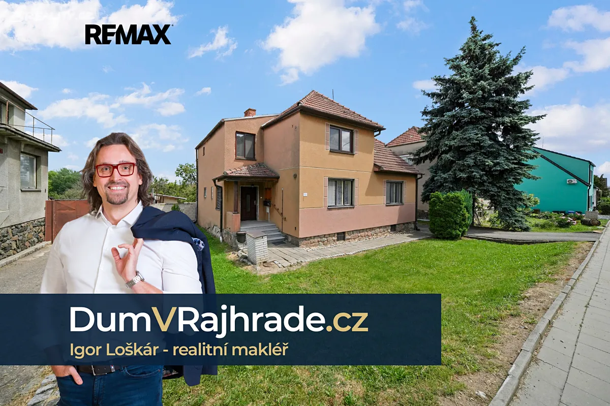 Prodej rodinného domu 178 m², pozemek 1207 m², Rajhrad
