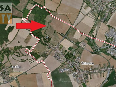Prodej  pole 7 073 m²