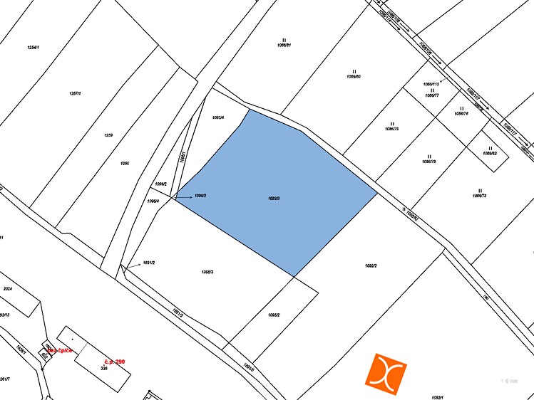 Prodej pozemku, 4 578 m² (2 z 3)