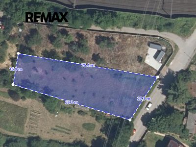 Prodej komerčního pozemku 1500 m²
