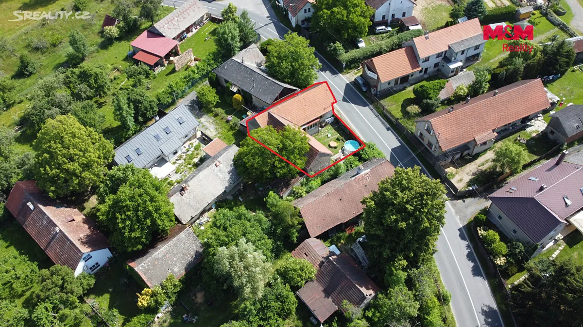 Prodej chalupy 50 m², pozemek 277 m² – další