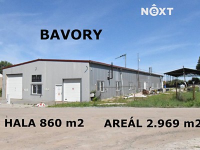 Prodej výrobní haly, prostoru 860 m²