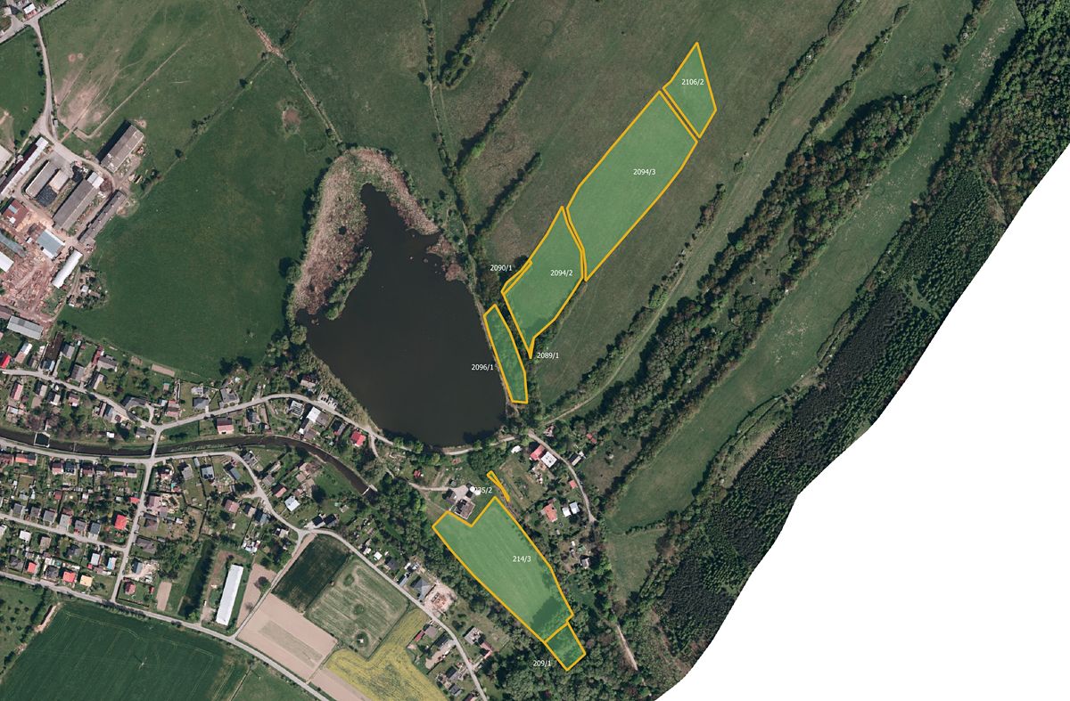 Prodej louky 64132 m²