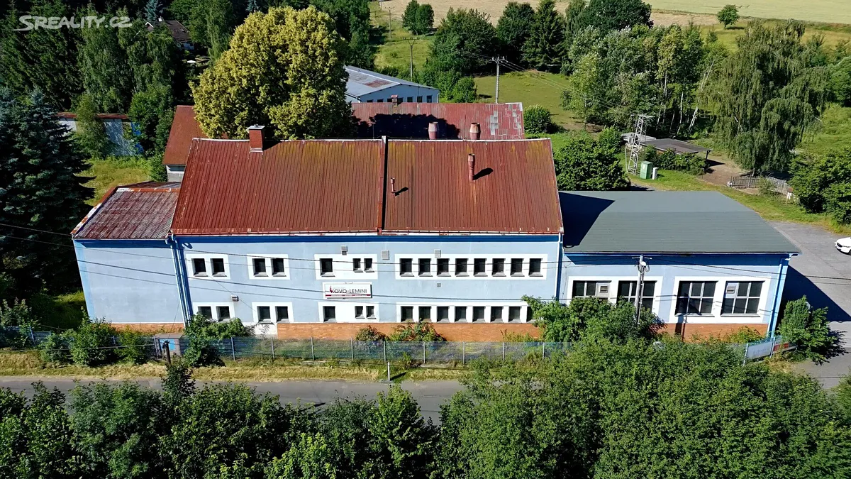 Prodej výrobní haly, prostoru 1300 m², Chotyně