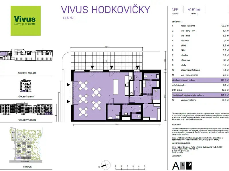 Prodej restaurace 127 m², Praha – náhled fotky 2