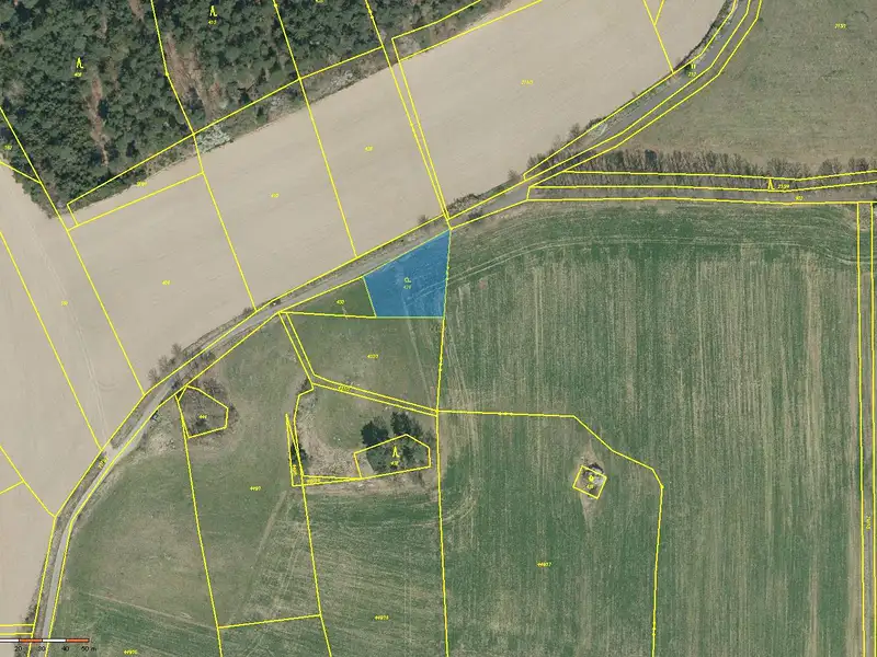 Prodej zahrady 914 m², Bratronice – náhled fotky 2