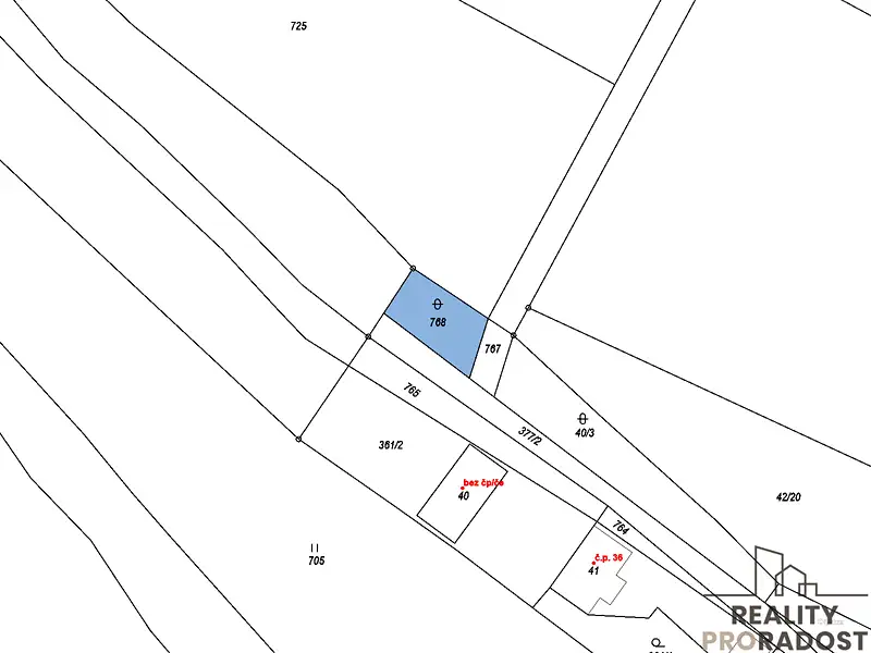 Prodej pozemku 219 m², Nestrašovice – náhled fotky 2