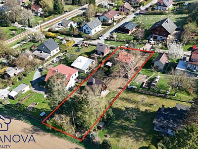 Prodej  stavebního pozemku 1 249 m²