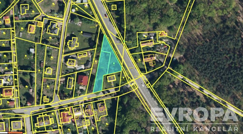 Prodej stavebního pozemku 1235 m² – fotografie 4