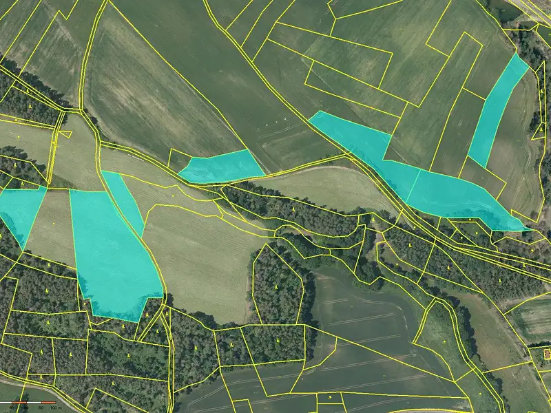 Prodej pole 72131 m², Velký Bor – náhled fotky 1
