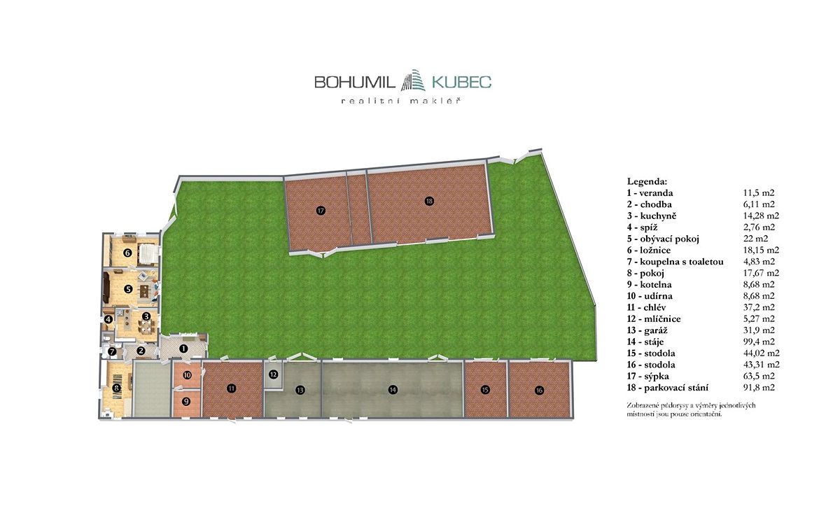 Prodej rodinného domu 145 m², pozemek 2365 m² – fotografie 3