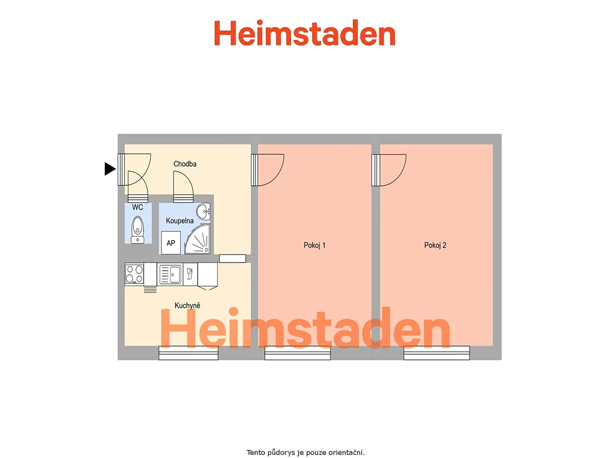 Pronájem bytu 2+1 53 m² – další