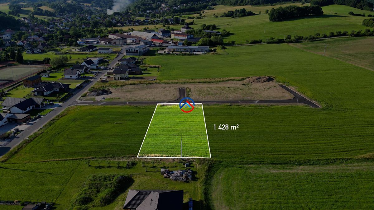 Prodej stavebního pozemku 1428 m²