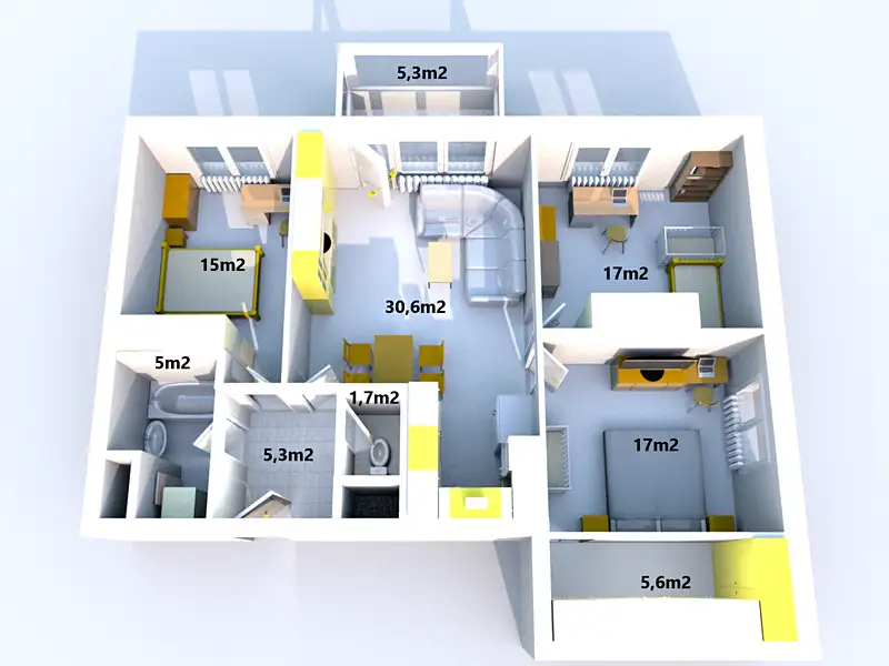 Prodej bytu 4+kk 105 m², Liberec – náhled fotky 3