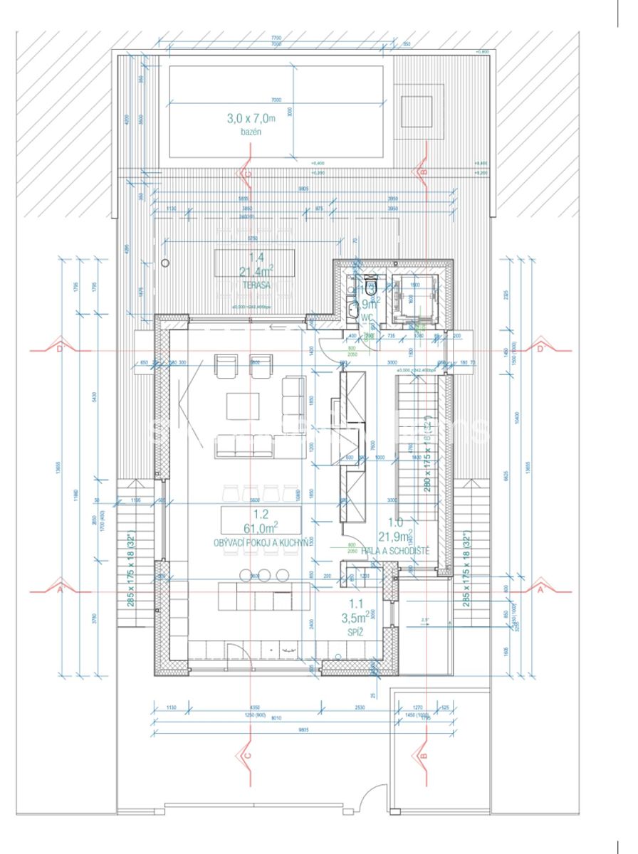 Prodej rodinného domu 352 m², pozemek 609 m² – fotografie 5