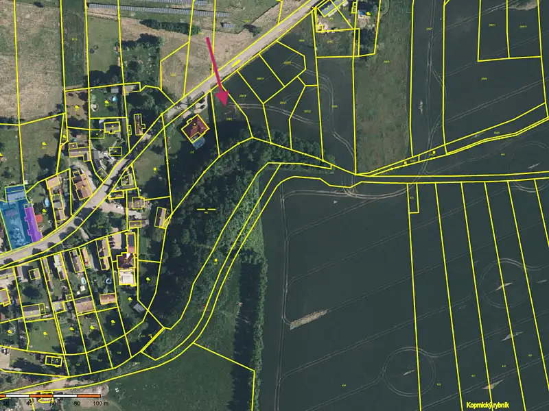 Prodej stavebního pozemku 1146 m², Kněžmost – náhled fotky 2