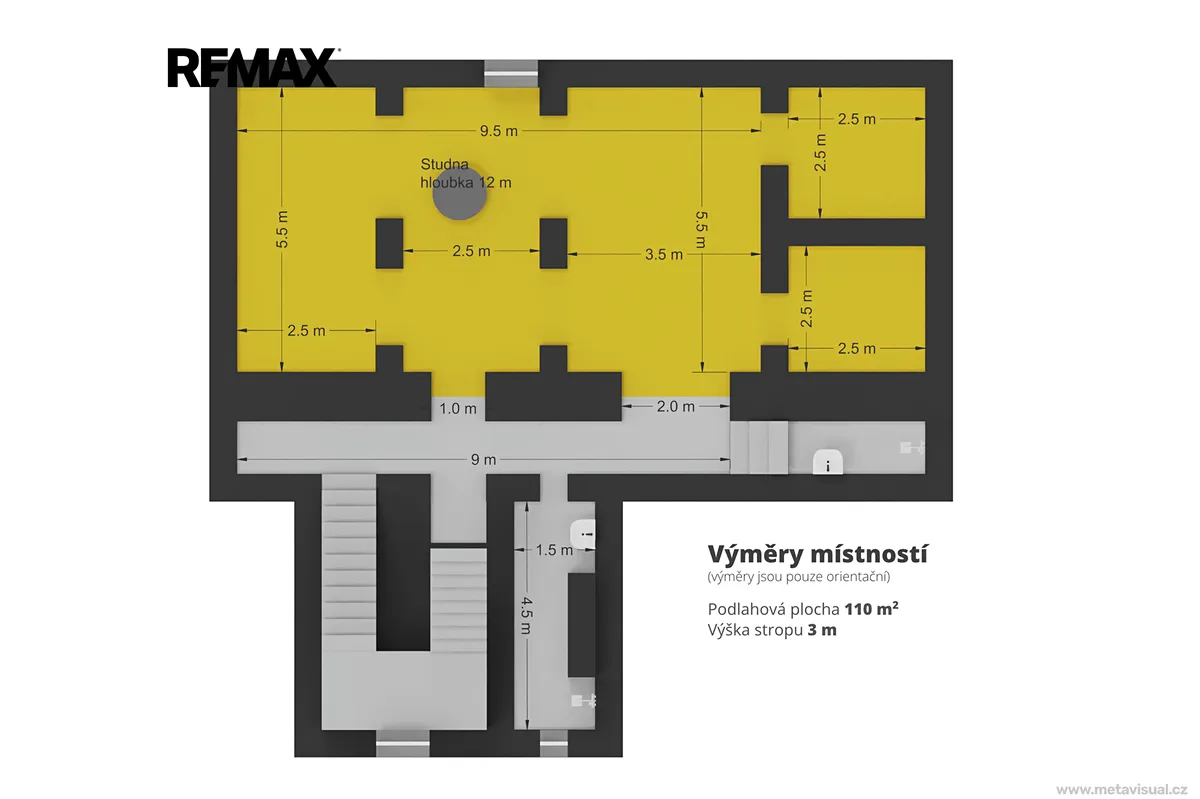 Pronájem obchodního prostoru 110 m² – pohled 5