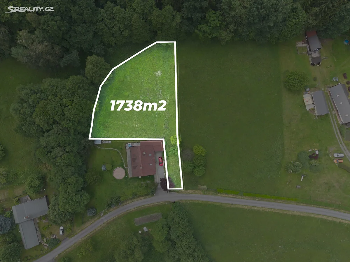 Prodej stavebního pozemku 1738 m², Hrubá Skála