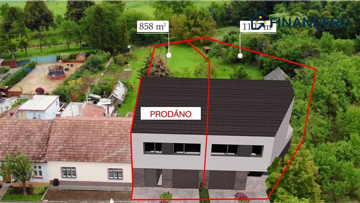 Prodej stavebního pozemku 1108 m² – fotografie 3