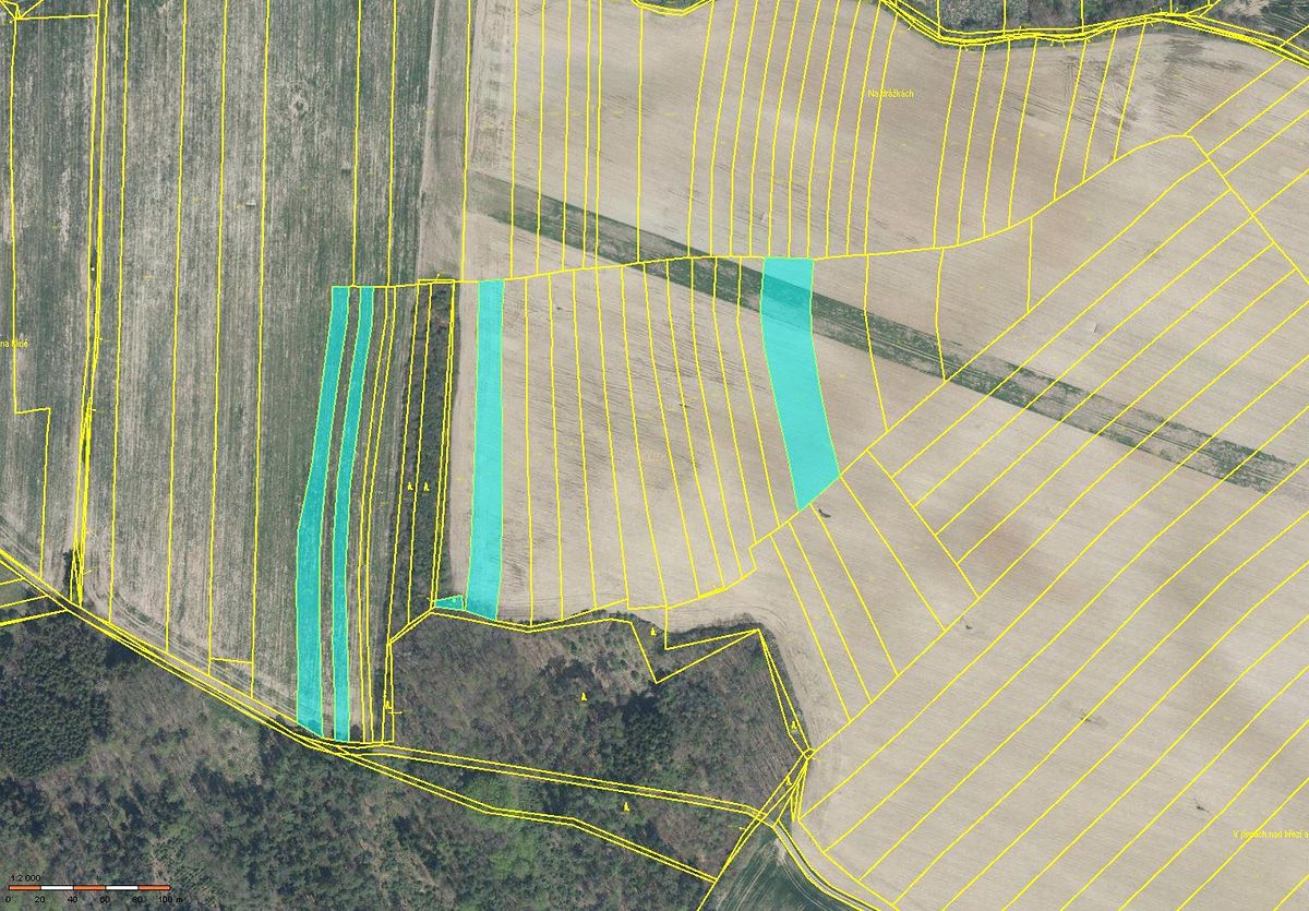 Prodej pole 32947 m², Merklín – fotka 1 z 3