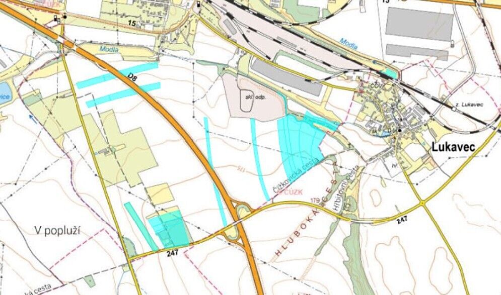 Pronájem pole 218419 m²