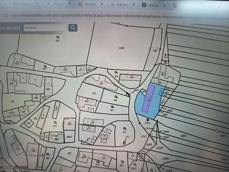 Prodej stavebního pozemku 642 m², Kyjov – náhled fotky 3