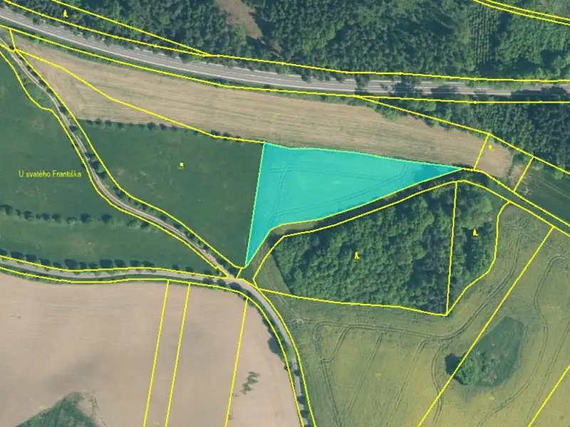 Prodej pole 39858 m², Probulov – náhled fotky 2
