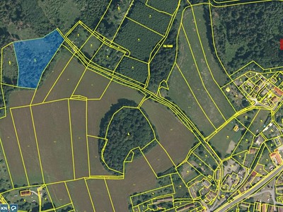 Prodej  lesa 6 402 m²