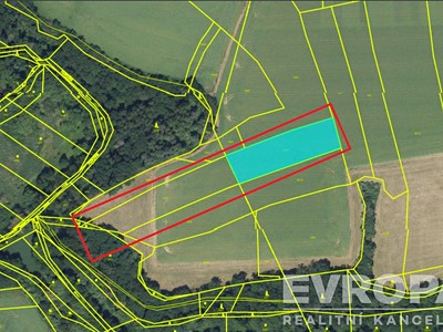 Prodej  pole 6 844 m²