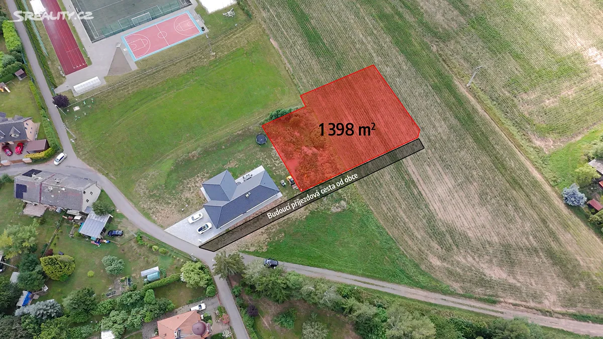 Prodej stavebního pozemku 1398 m², Broumov