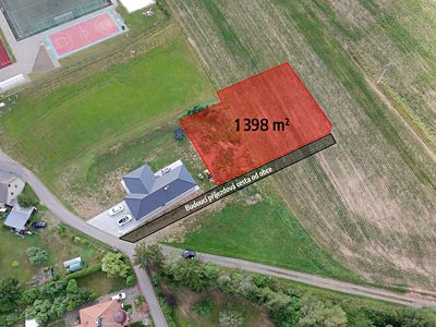 Prodej stavebního pozemku 1398 m²