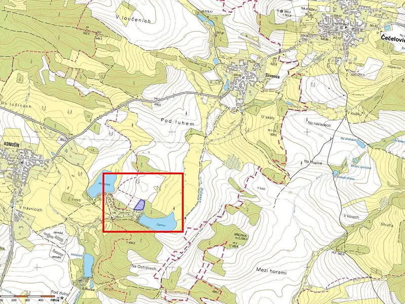 Prodej zahrady 3741 m², Velký Bor – náhled fotky 3