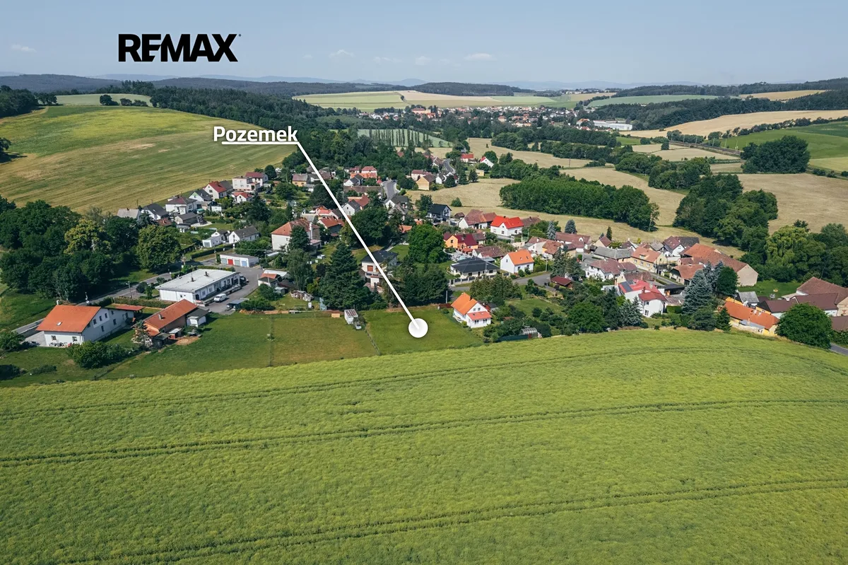 Prodej stavebního pozemku 1114 m²