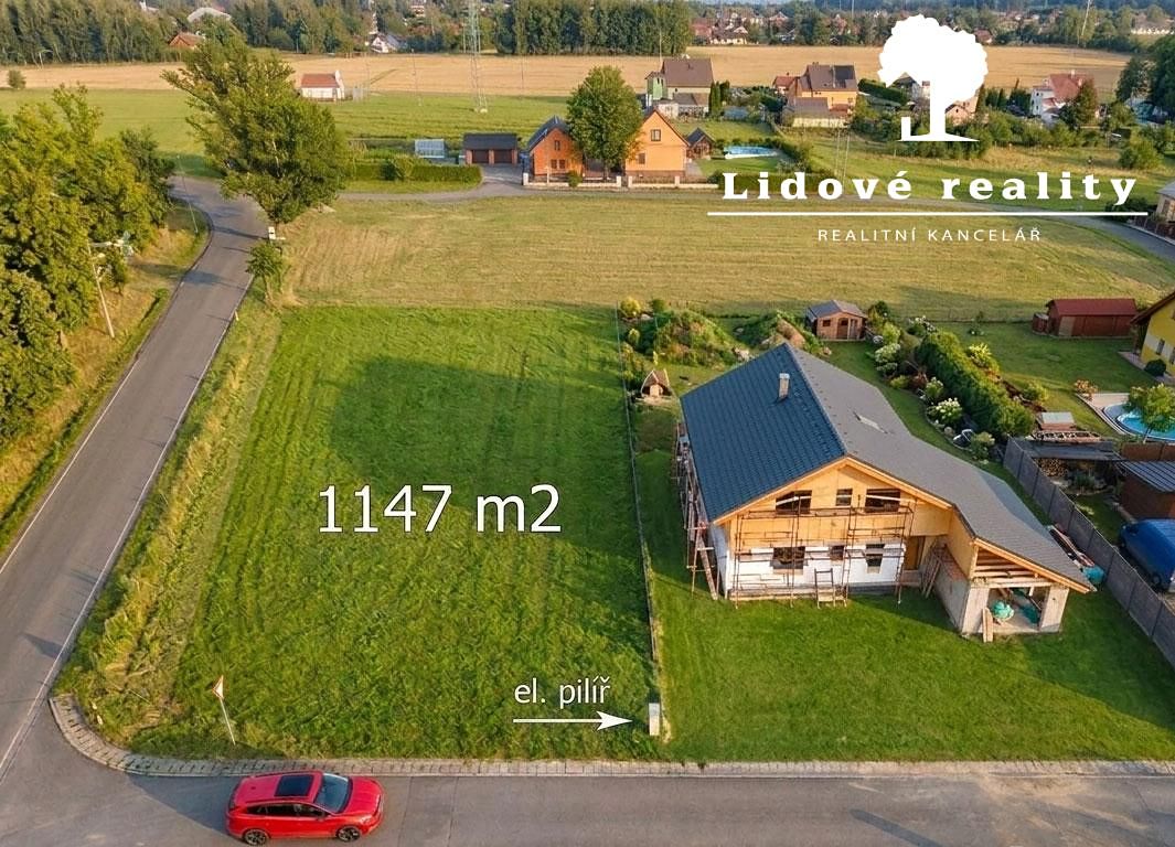 Prodej stavebního pozemku 1147 m²