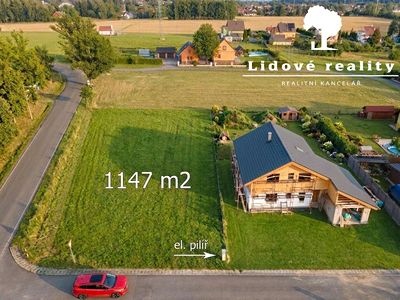 Prodej stavebního pozemku 1147 m²